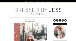 Desktop Screenshot of dressedby-jess.com